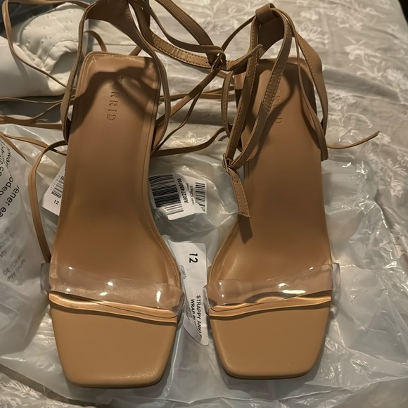Strappy torrid heels sz 12 - Picture 2 of 4